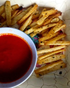 Polenta Fries with Sage